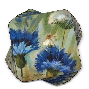 Pimpernel Fleur Des Champs Coasters, Set Of 6