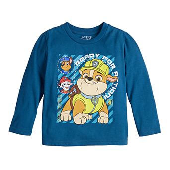 Baby & Toddler Boy Jumping Beans® Paw Patrol Rubble & Crew Long Sleeve Graphic Tee