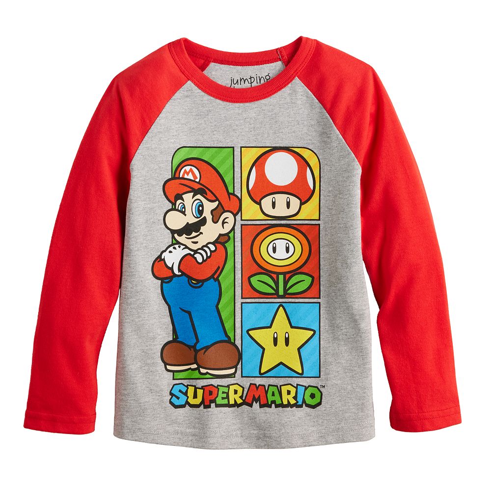 mario baby tee main image 1
