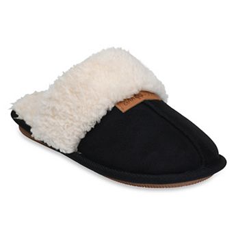 GaaHuu® Women's Sherpa Lined Memory Foam Scuff Slippers