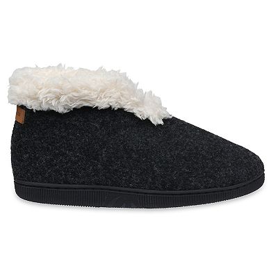 GaaHuu Women's Faux Wool Memory Foam Slipper Boots