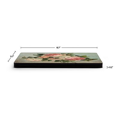 Pimpernel Antique Roses Placemats, Set Of 4