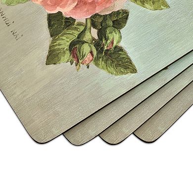 Pimpernel Antique Roses Placemats, Set Of 4