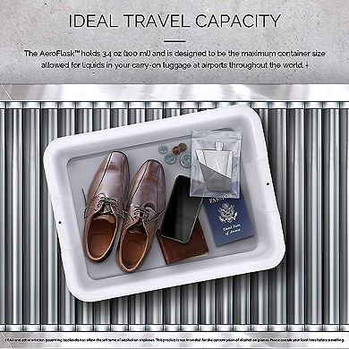 Final Touch Stainless Steel Aeroflask Travel Flask