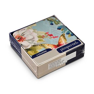Pimpernel Colorful Breeze Coasters, Set Of 6