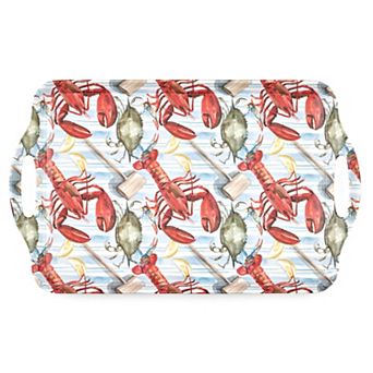 Pimpernel Summer Feast Melamine Large Handled Tray