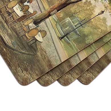 Pimpernel Parisian Scene Placemats, Set Of 4