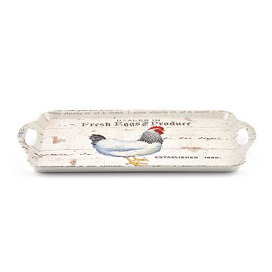 Pimpernel On The Farm Melamine Large Handled Tray