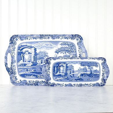 Pimpernel Blue Italian Melamine Sandwich Tray