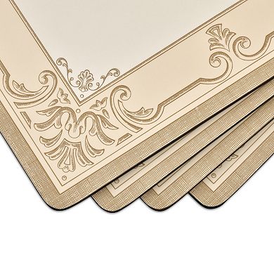 Pimpernel Fdc-fleur De Lys Placemats, Set Of 4