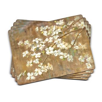 Pimpernel Dogwood In Spring Placemats, Set Of 4