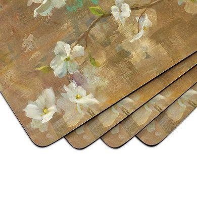 Pimpernel Dogwood In Spring Placemats, Set Of 4
