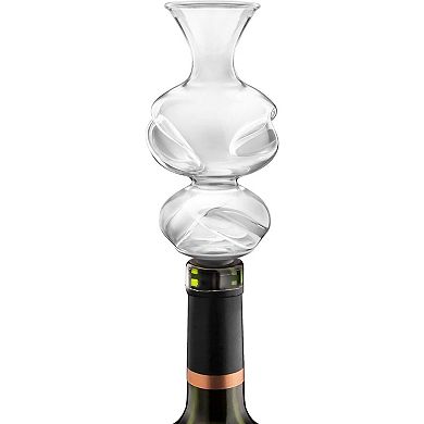 Final Touch Conundrum Wine Aerator For Wine Bottles