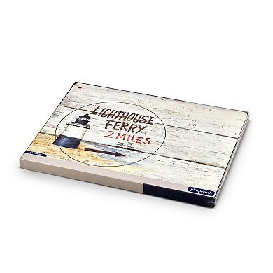 Pimpernel Coastal Signs Placemats, Set Of 4