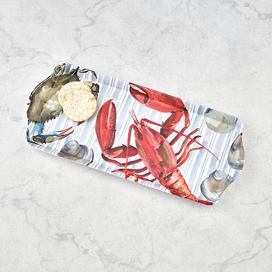 Pimpernel Summer Feast Melamine Sandwich Tray