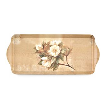Pimpernel Sugar Magnolia Melamine Sandwich Tray