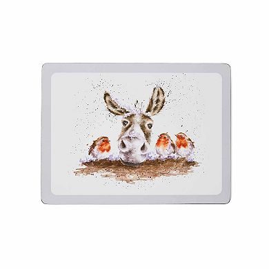 Pimpernel Wrendale Designs Christmas Placemats, Set Of 4