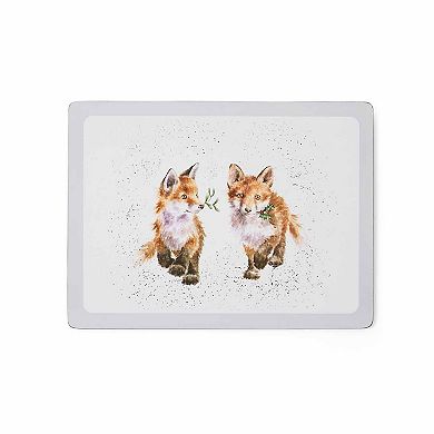 Pimpernel Wrendale Designs Christmas Placemats, Set Of 4