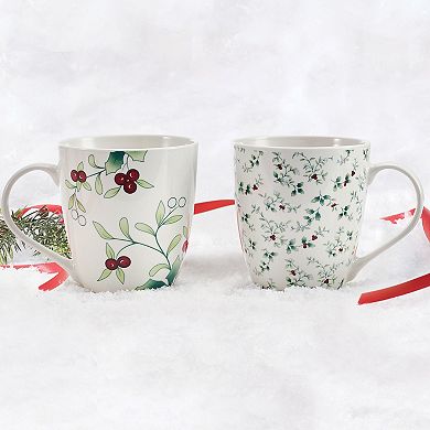 Pfaltzgraff Winterberry Mug Set of 2