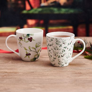 Pfaltzgraff Winterberry Mug Set of 2