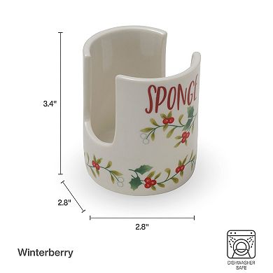 Pfaltzgraff Winterberry Sponge Holder