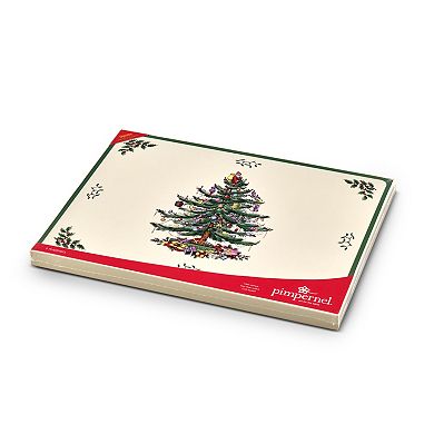 Pimpernel Christmas Tree Placemats, Set Of 4