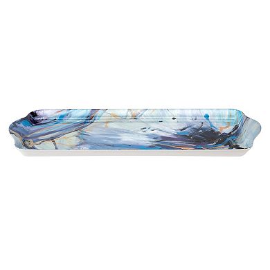 Pimpernel Blooms In Lilac Melamine Sandwich Tray