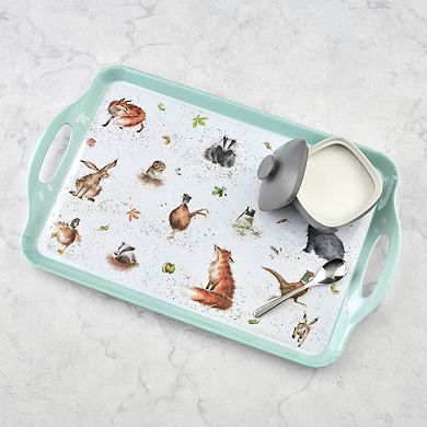 Pimpernel Wrendale Designs Melamine Large Handled Tray, Assorted