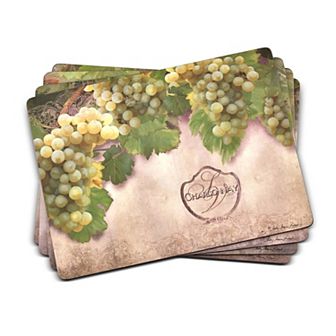 Pimpernel Tuscan Vineyard Placemats, Set Of 4
