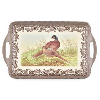 Pimpernel Woodland Melamine Large Handled Tray, Assorted