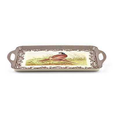 Pimpernel Woodland Melamine Large Handled Tray, Assorted