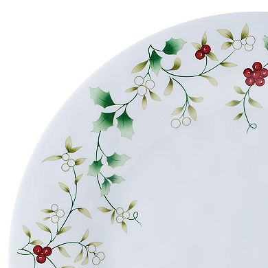 Pfaltzgraff Winterberry 24-Piece Melamine Dinnerware Set, Service for 8