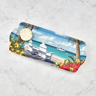 Pimpernel In The Sunshine Melamine Sandwich Tray