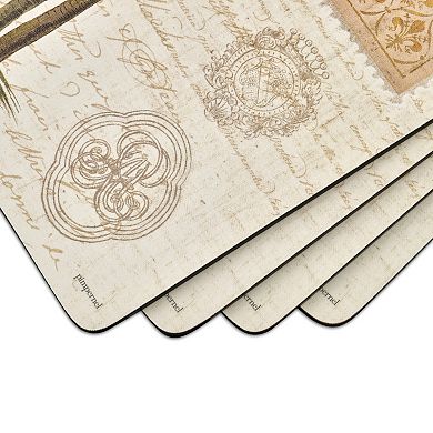 Pimpernel Vintage Palm Study Placemats, Set Of 4