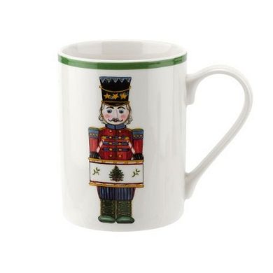 Pimpernel Christmas Tree Mug And Tray Set Nutcracker