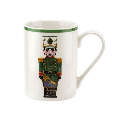 Pimpernel Christmas Tree Mug And Tray Set Nutcracker