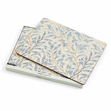Pimpernel Morris & Co Willow Bough Blue Placemats, Set Of 4