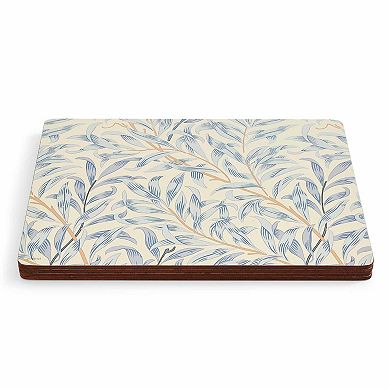 Pimpernel Morris & Co Willow Bough Blue Placemats, Set Of 4