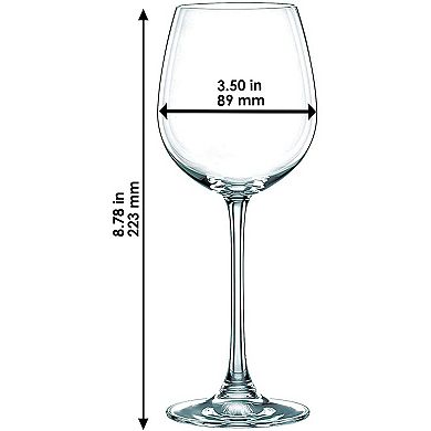 Nachtmann Vivendi White Wine Glass, Set Of 4