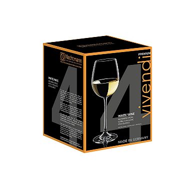 Nachtmann Vivendi White Wine Glass, Set Of 4