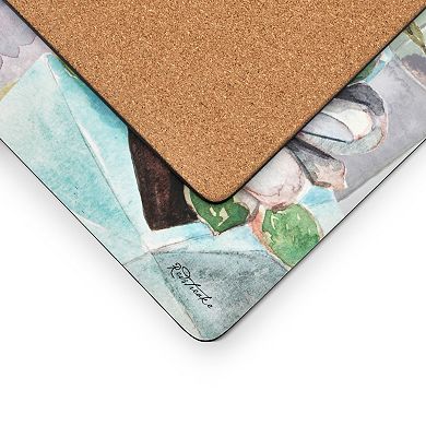 Pimpernel Succulents Placemats, Set Of 4