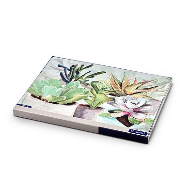 Pimpernel Succulents Placemats, Set Of 4