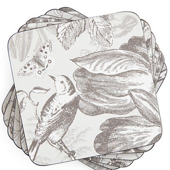 Pimpernel Vintage Garden Coasters, Set Of 6