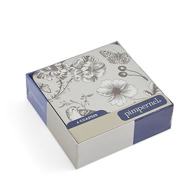 Pimpernel Vintage Garden Coasters, Set Of 6