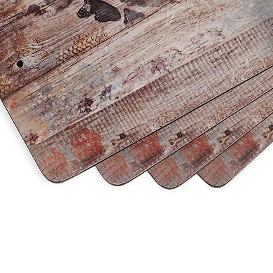 Pimpernel Frozen In Time Placemats, Set Of 4