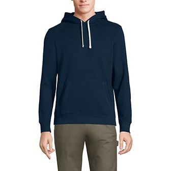 Men's Lands' End Serious Sweaters Pullover Hoodie