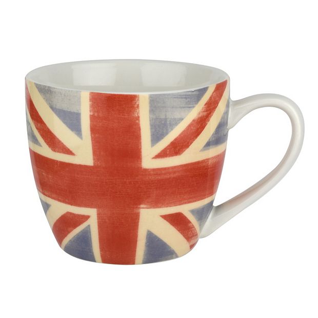 Pimpernel Union Jack Flag Porcelain Mug 16oz