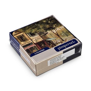 Pimpernel Parisian Scene Coasters, Set Of 6