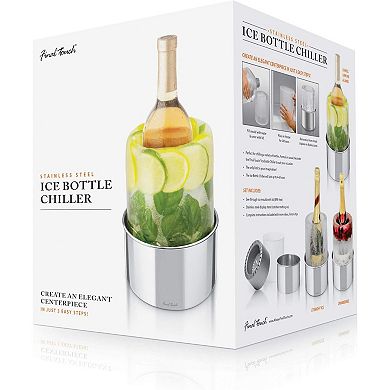 Final Touch Stainless Steel Ice Bottle Chiller