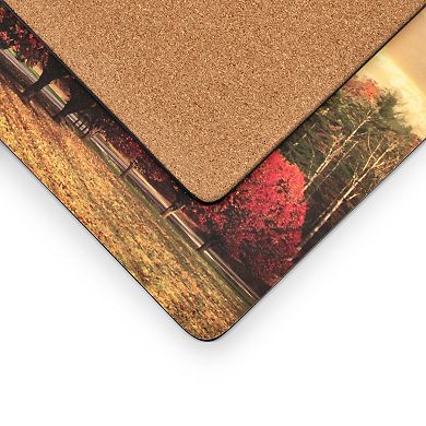 Pimpernel Crimson Trees Placemats, Set Of 4